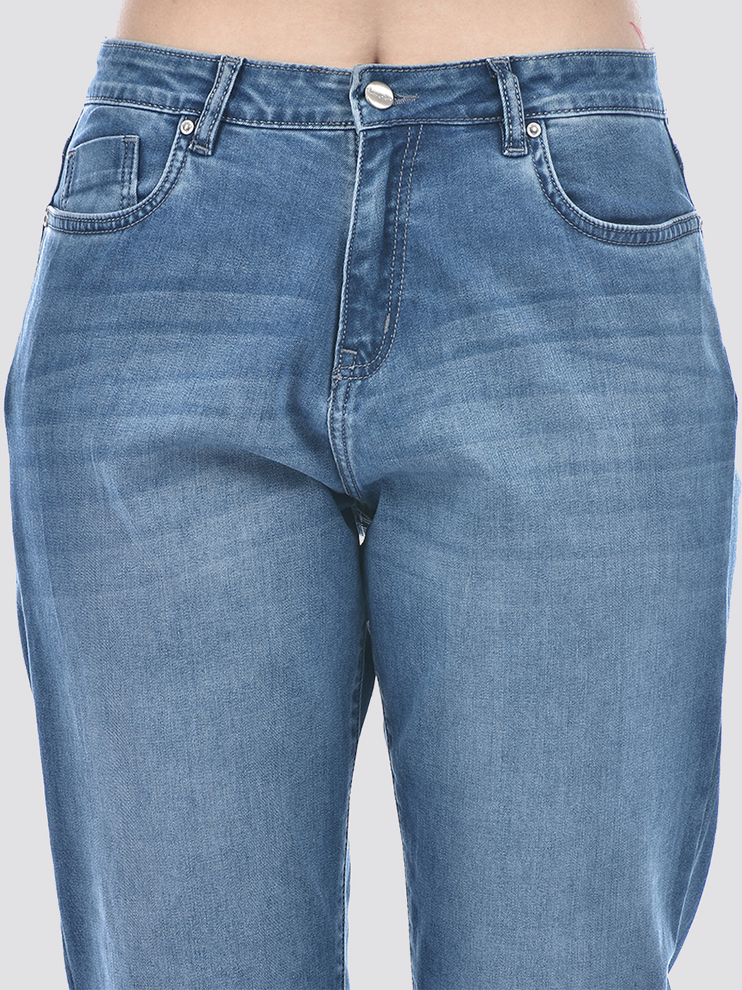 Numero Uno Women Blue Tapered Fit Sustainable Jeans